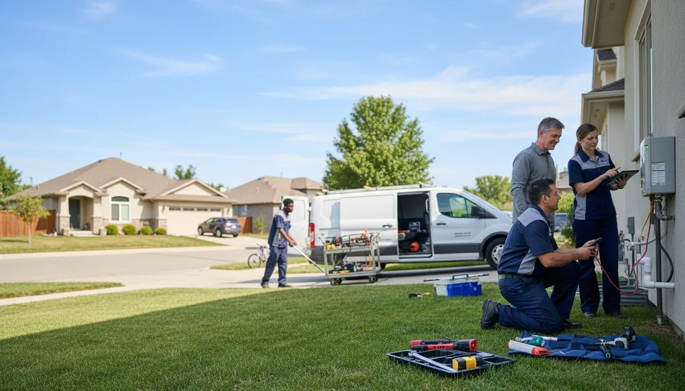 Tankless water heater service in Abilene, TX